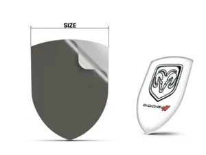 Dodge Klebeaufkleber Robust Hochwertig Professionell
